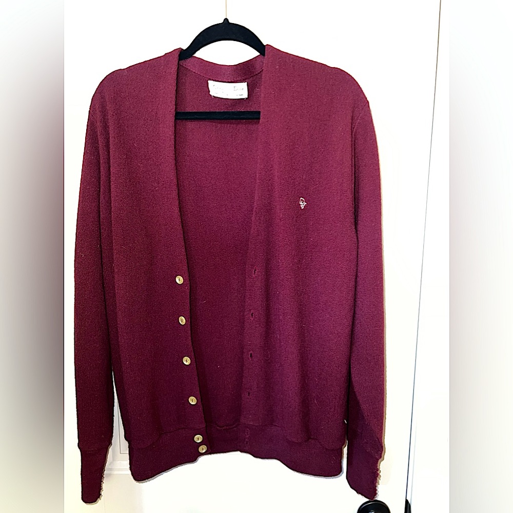 Used Dior Grandpa Cardigan
